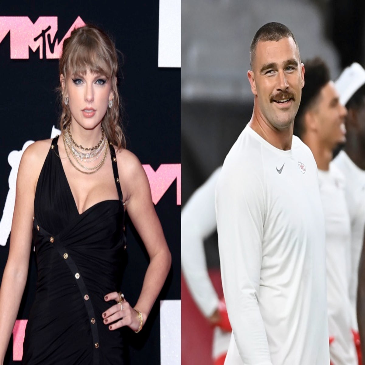 Travis Kelce is applauding this game day strategy. 👀 See how he reacted to  commentator Rich Eisen's many references to Taylor Swift during …