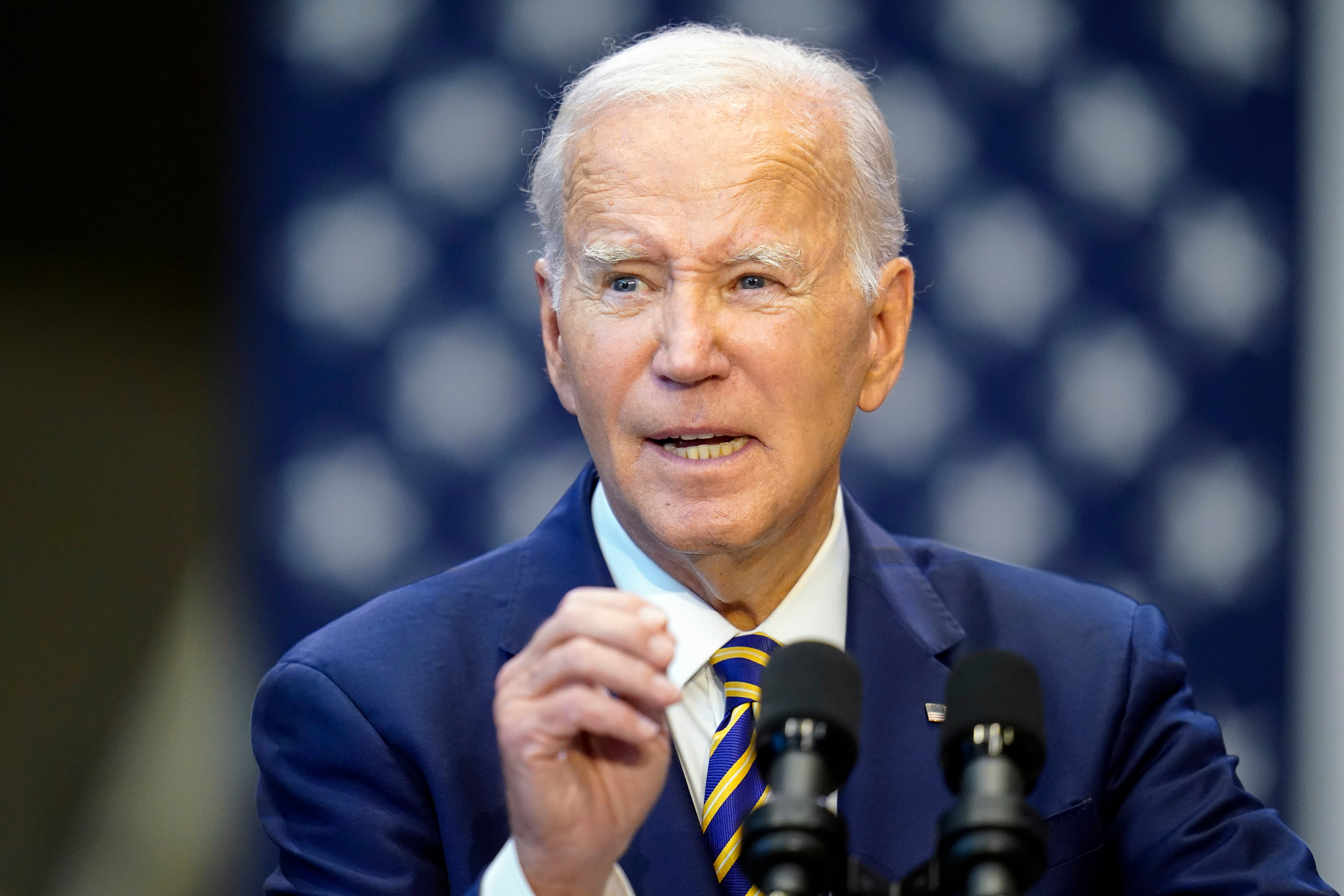Joe Biden’s recent speech in Vietnam was slow, a tiny bit slurred and barely audible