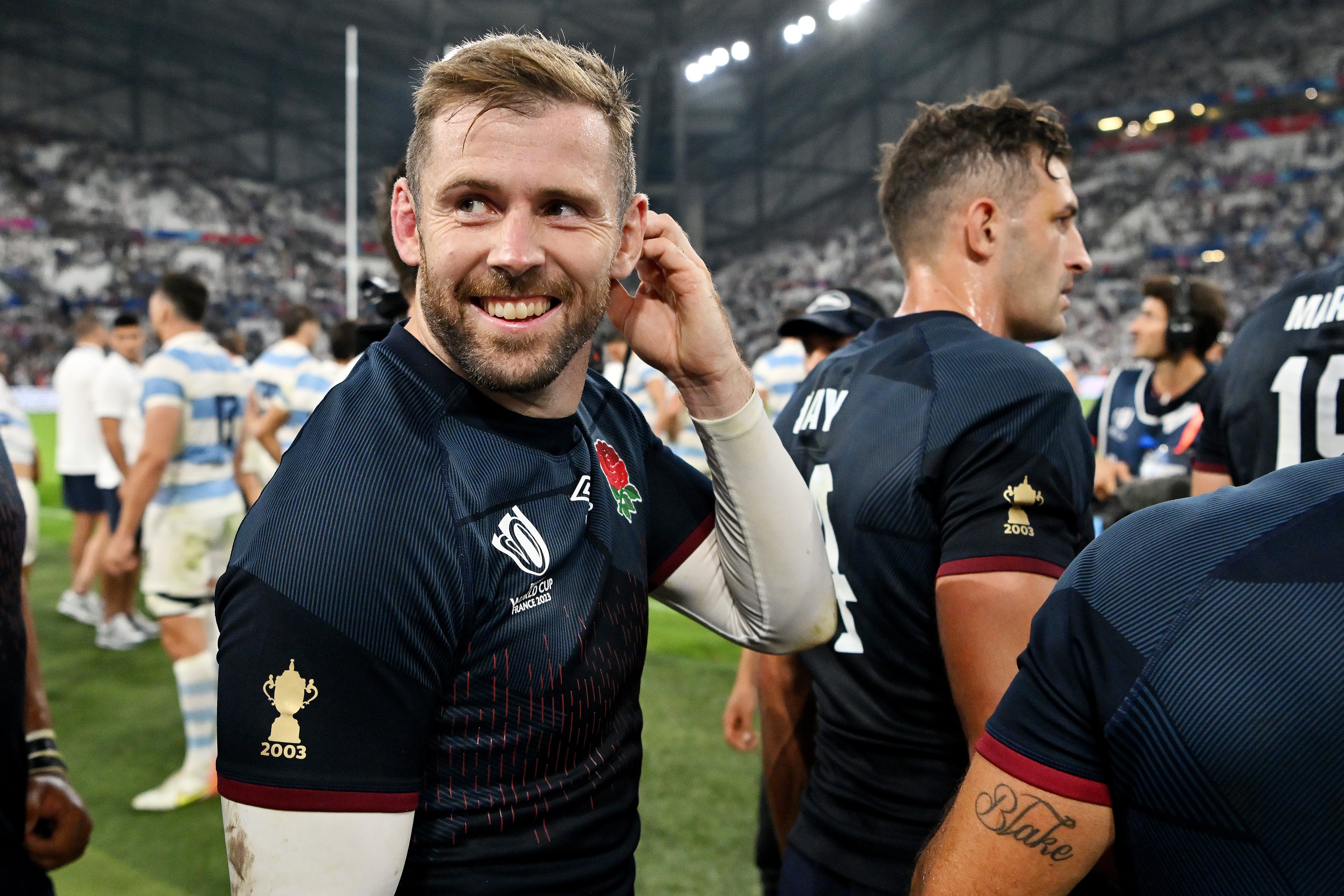 England secured victory over Argentina in the opening match in Marseille