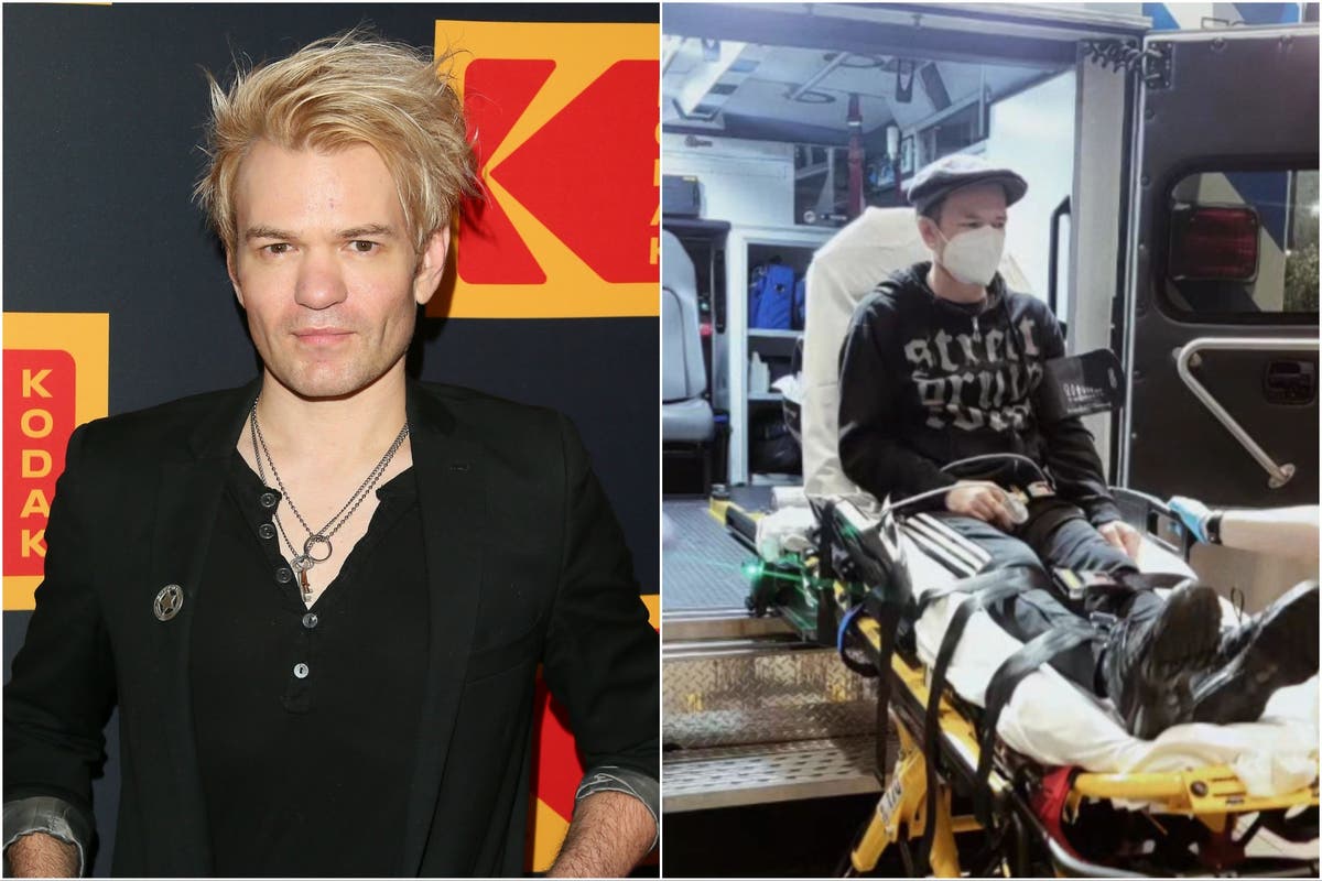 Sum 41&rsquo;s Deryck Whibley in hospital with pneumonia nine years after he &lsquo;almost died&rsquo; of alcoholism