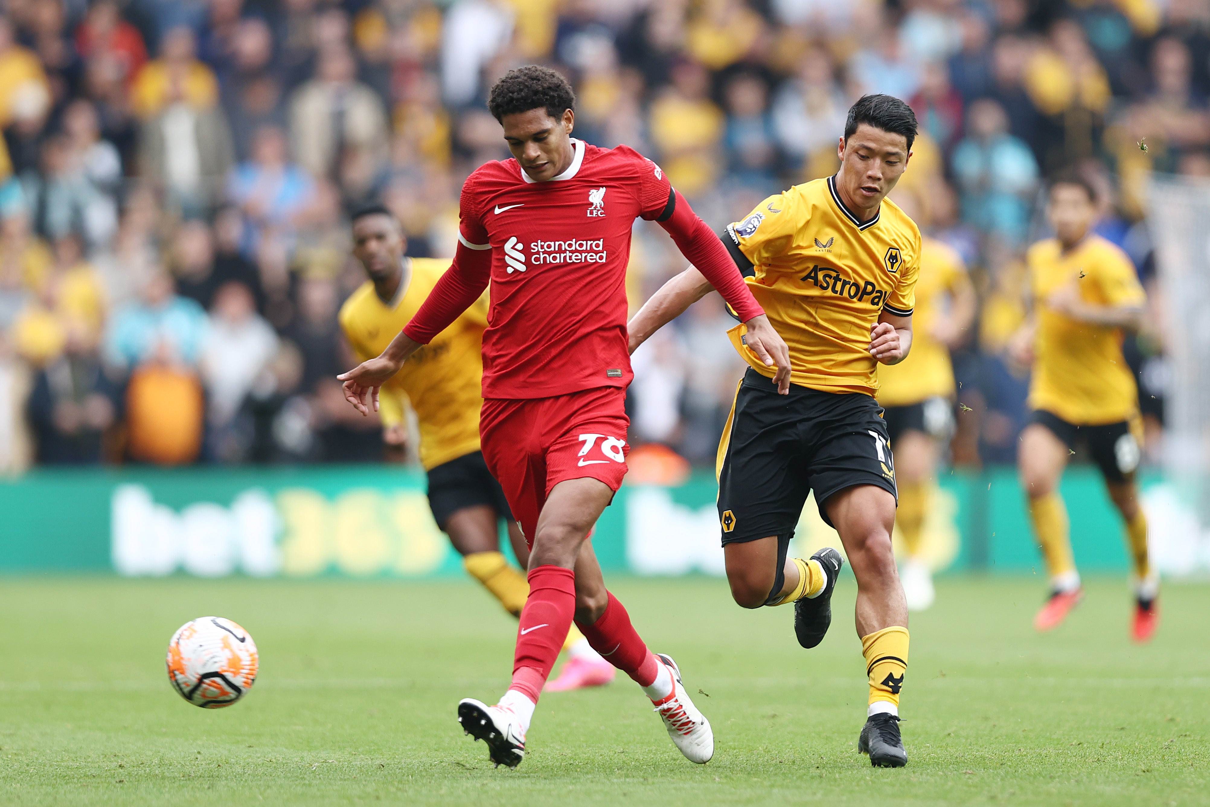 Jarell Quansah on his Liverpool debut