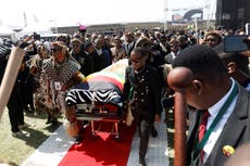 Mangosuthu Buthelezi, a controversial South African political figure, laid to rest