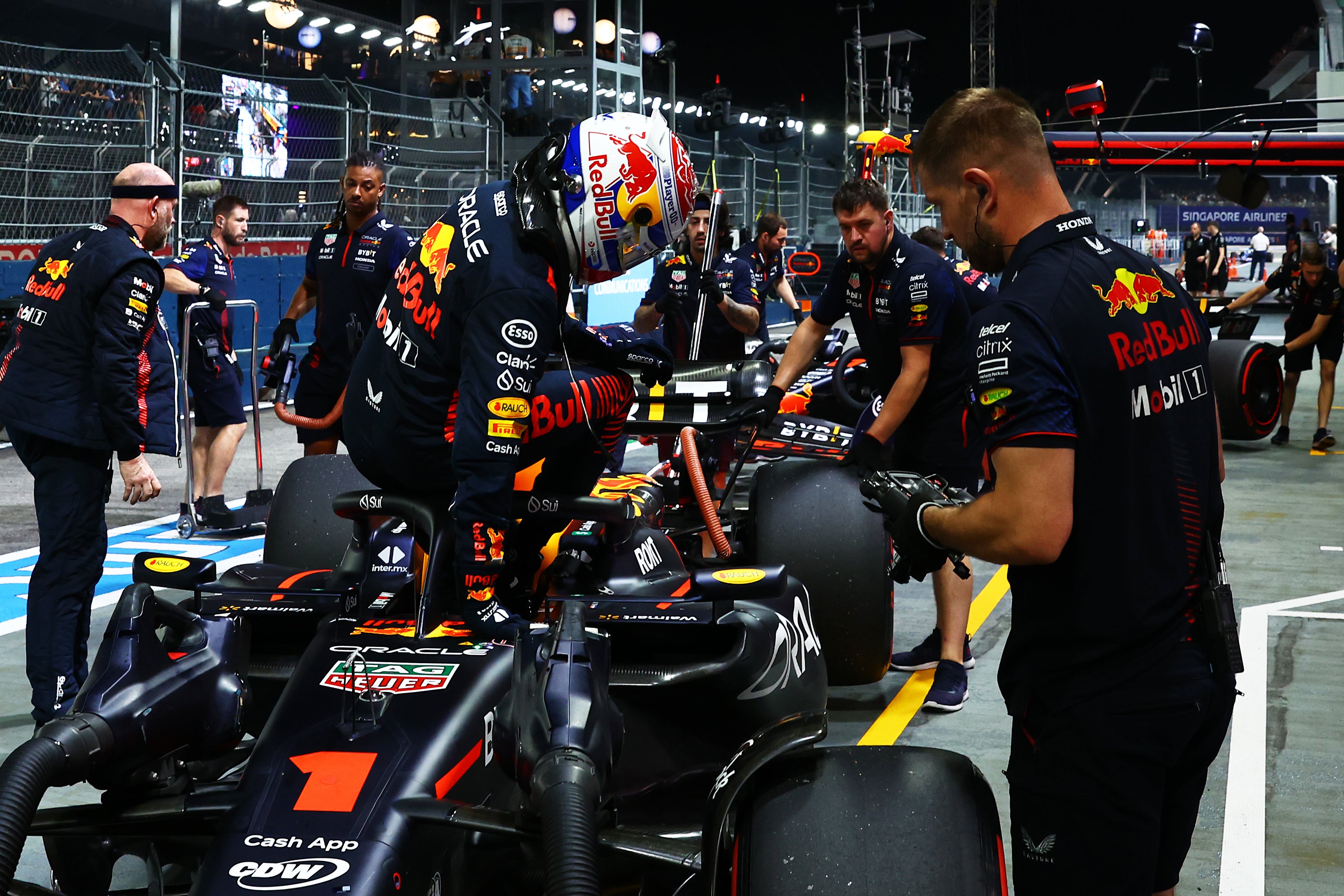 Both Red Bull cars failed to qualify for Q3 in a big shock on Saturday