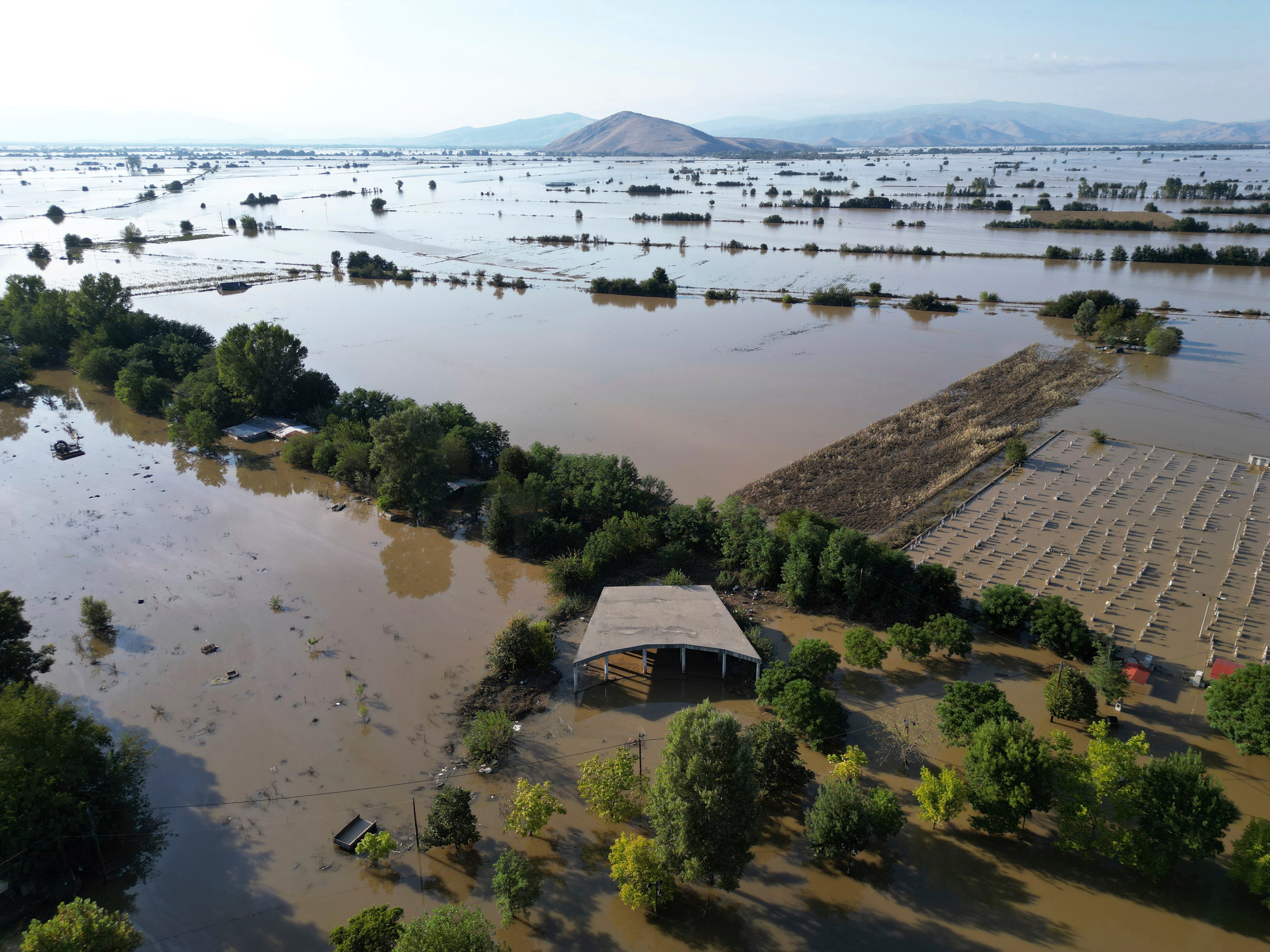 GRECIA-INUNDACIONES