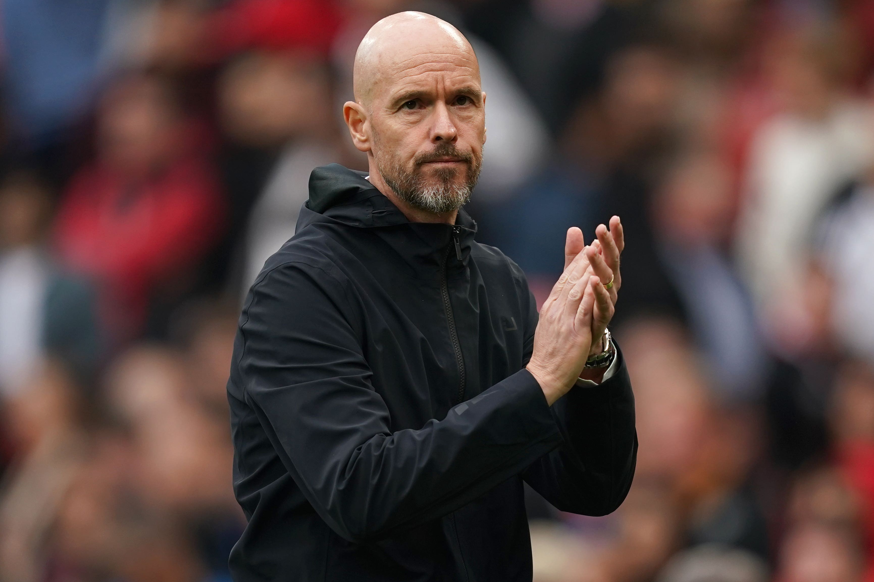 Erik ten Hag is interested to see how his side respond to defeat (Martin Rickett/PA)