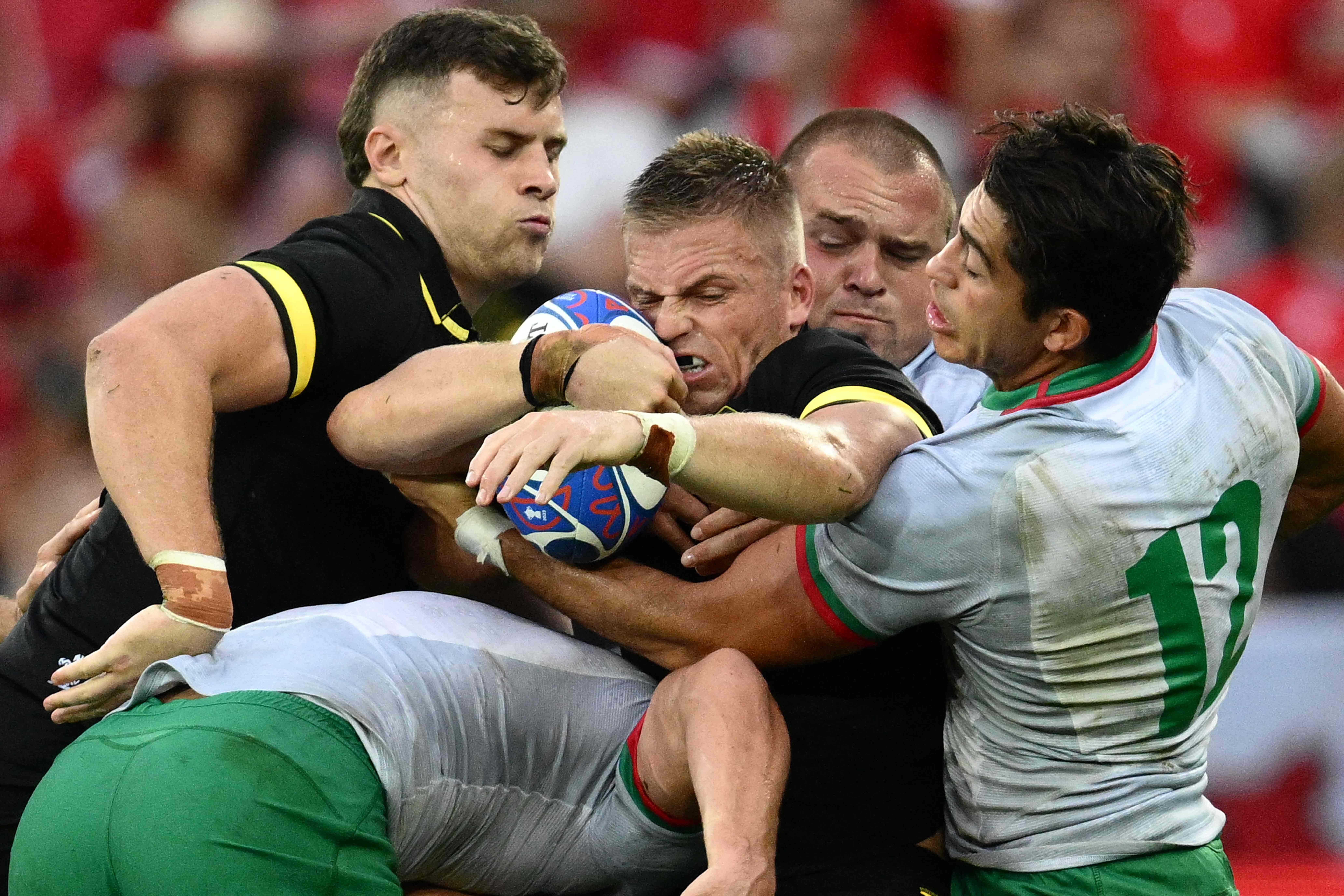The so-called minnows gave the Welsh a tough first half