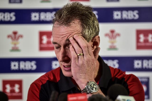 Rob Howley was sent home for a breach of betting rules (Ben Birchall/PA)