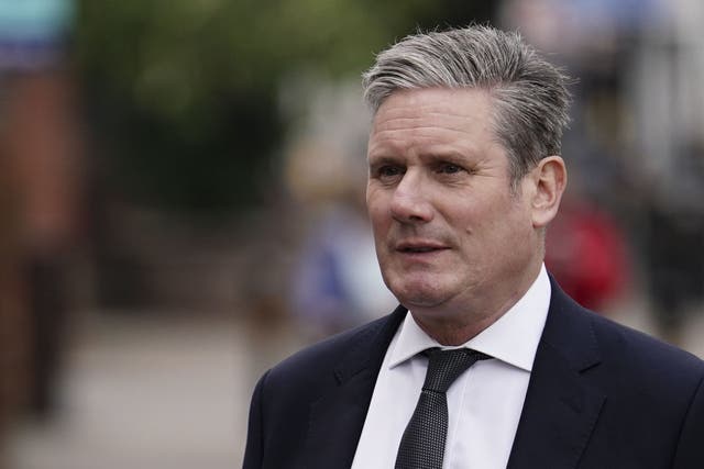 Labour leader Sir Keir Starmer called Conservative claims ‘complete nonsense’ (PA)