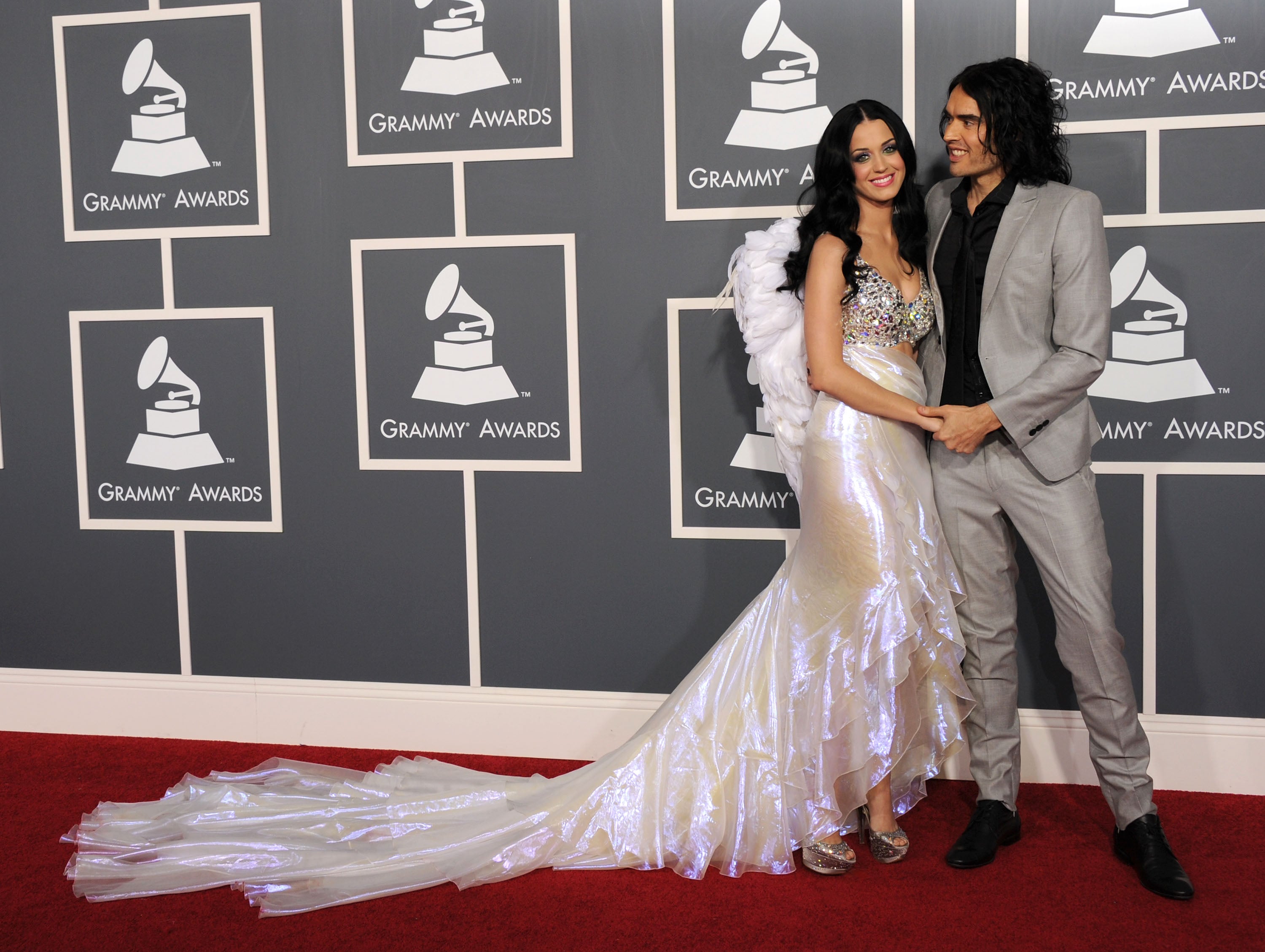 Perry and Brand at the Grammy Awards in 2011