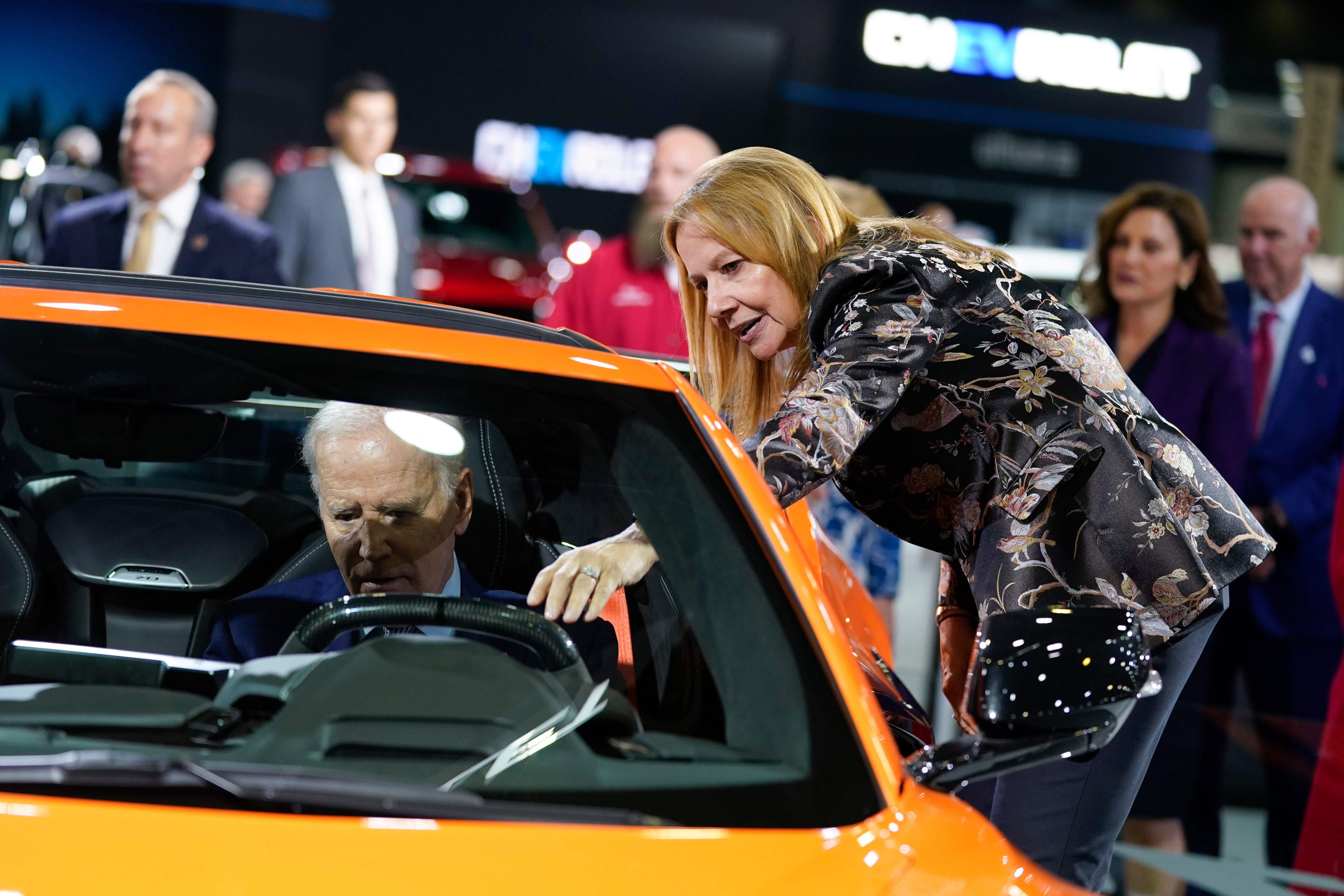 Mary Barra, CEO of GM, is under fire for her $29m salary as Detroit auto workers go on strike