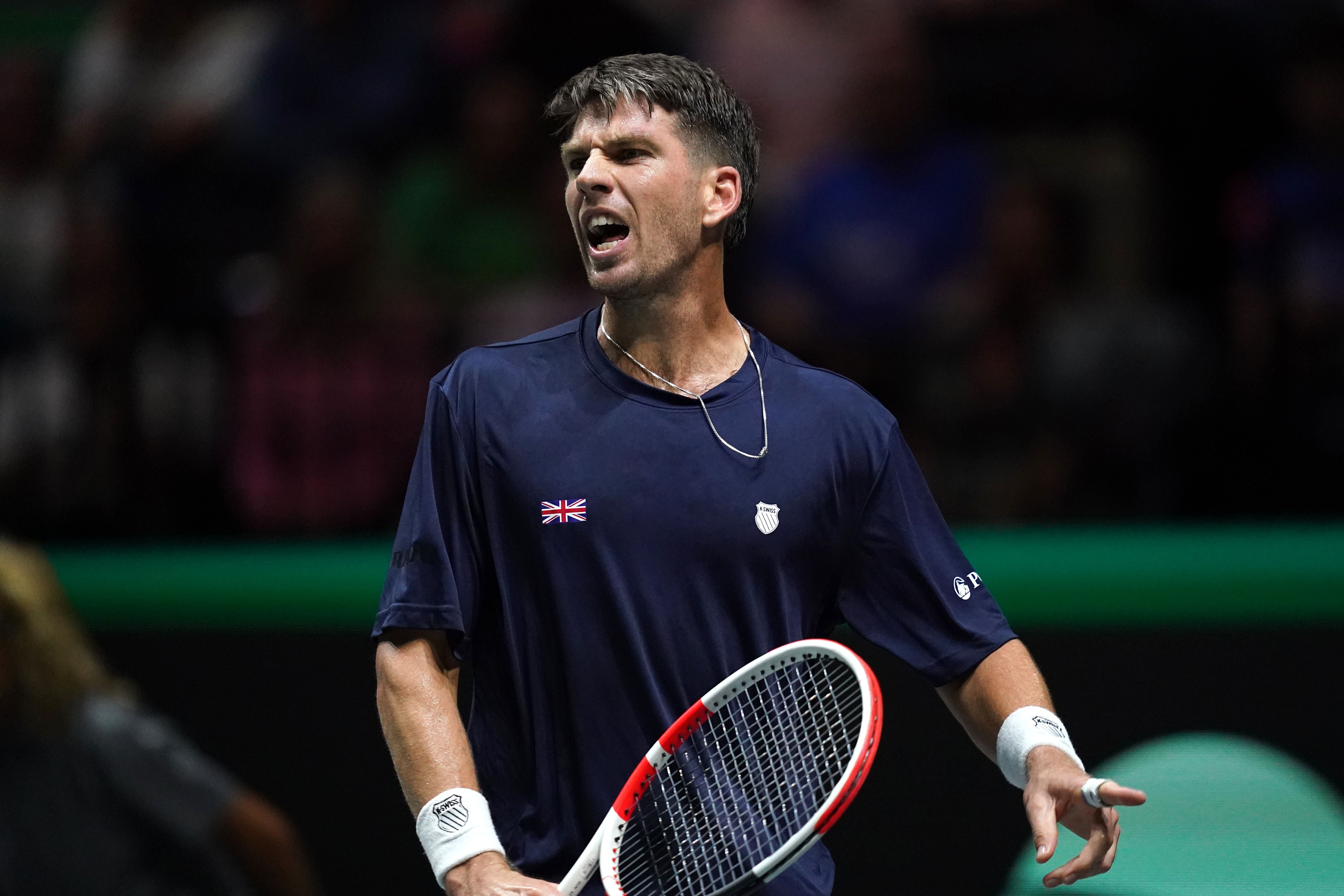 Cameron Norrie was beaten by Ugo Humbert (Martin Rickett/PA)