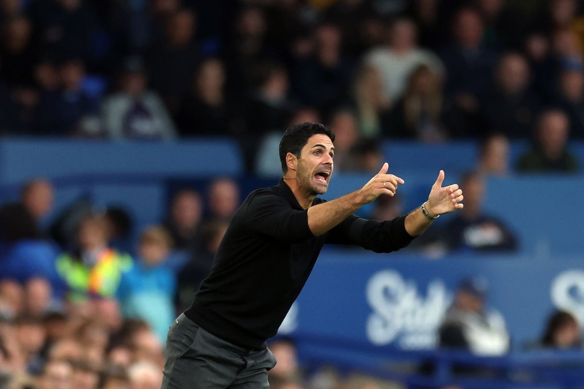 Mikel Arteta could start switching keepers mid-match after victory at Everton