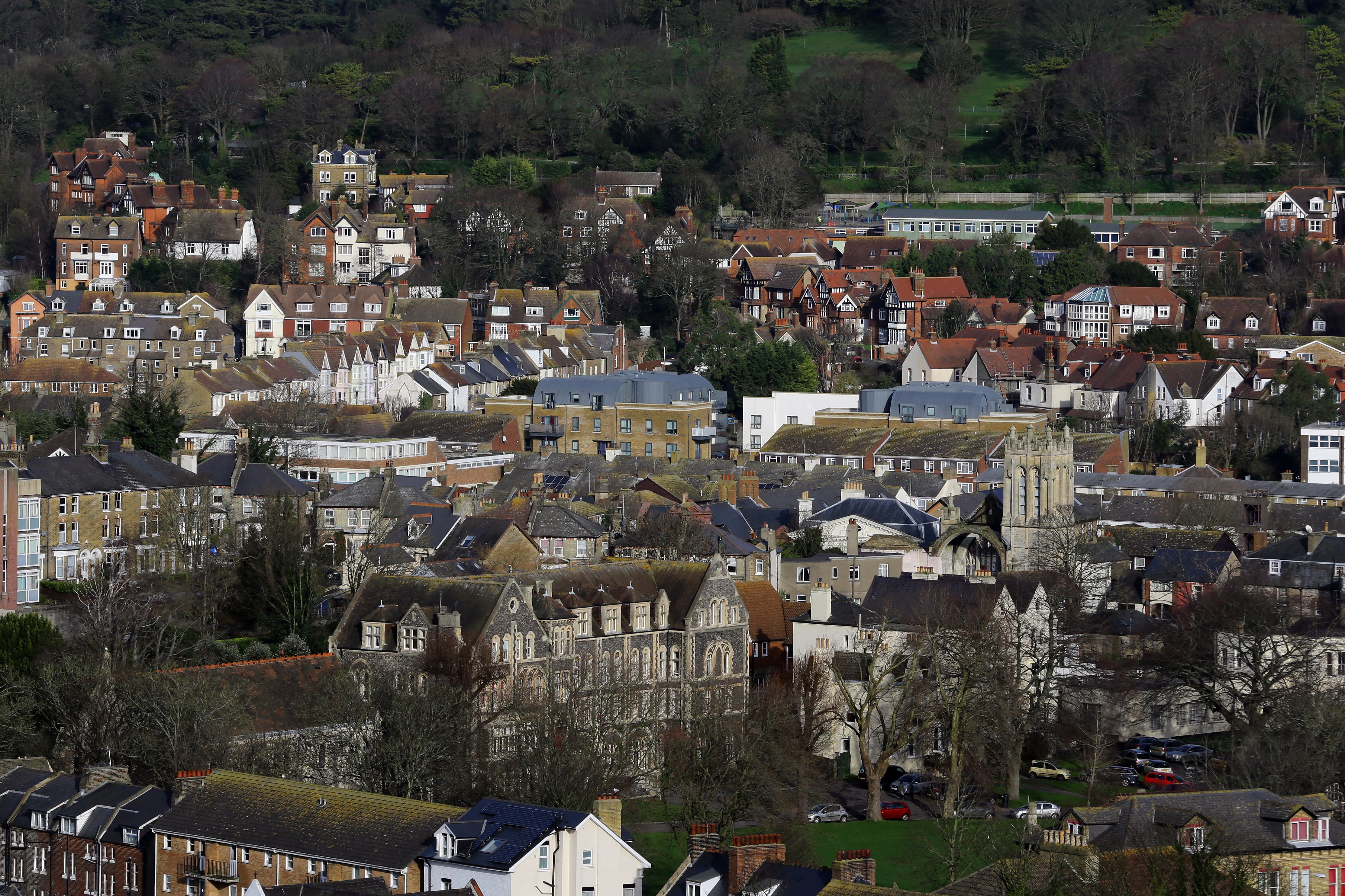 Rightmove said house prices are still on track to meet its prediction of a 2% fall over the year as a whole (Gareth Fuller/PA)