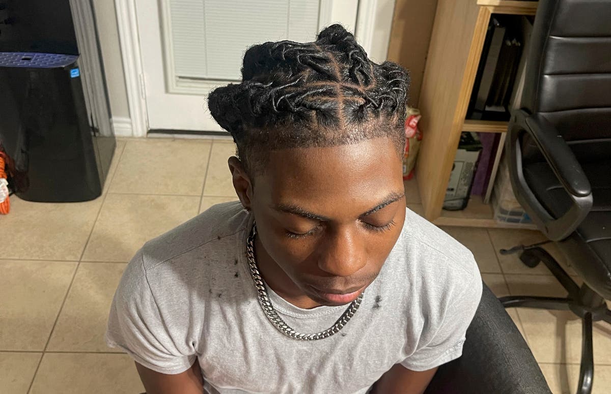 A Black student was suspended for his hairstyle. The school says it ...