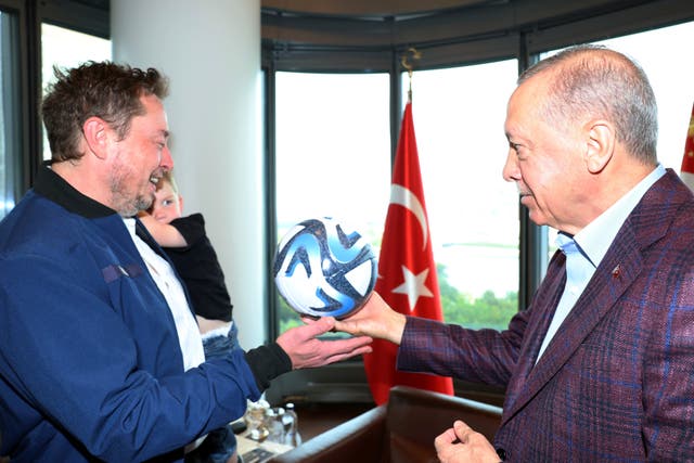 US Erdogan Musk Meeting
