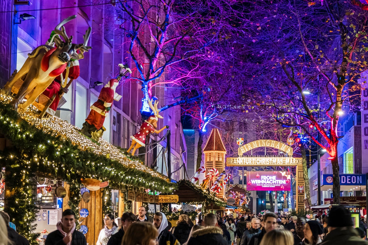 Birmingham has been labelled ‘the UK’s most Christmassy city’