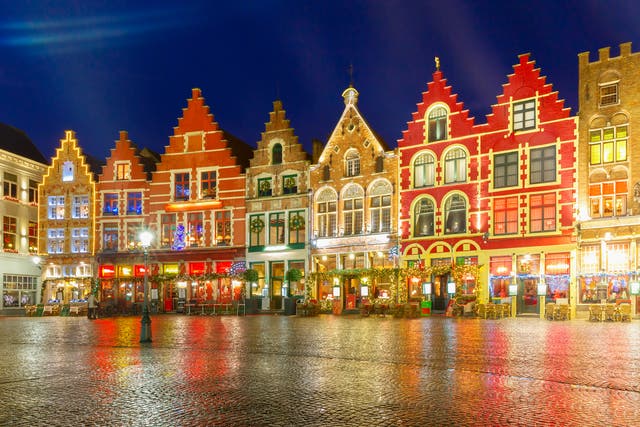 <p>Wander around the Gothic architecture and Christmas markets in Bruges this festive season </p>