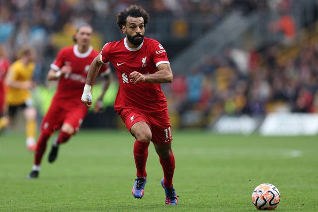 <p>Liverpool’s goalscoring machine, Mo Salah, is also developing into a fine supplier for Jurgen Klopp’s side</p>