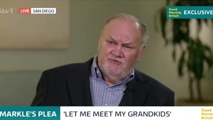 Thomas Markle issues emotional plea to Meghan and Harry to see Archie and Lilibet.