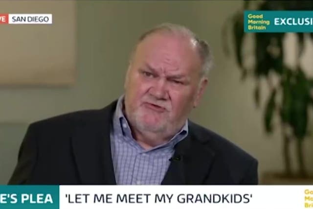 <p>Thomas Markle issues emotional plea to Meghan and Harry to see Archie and Lilibet.</p>