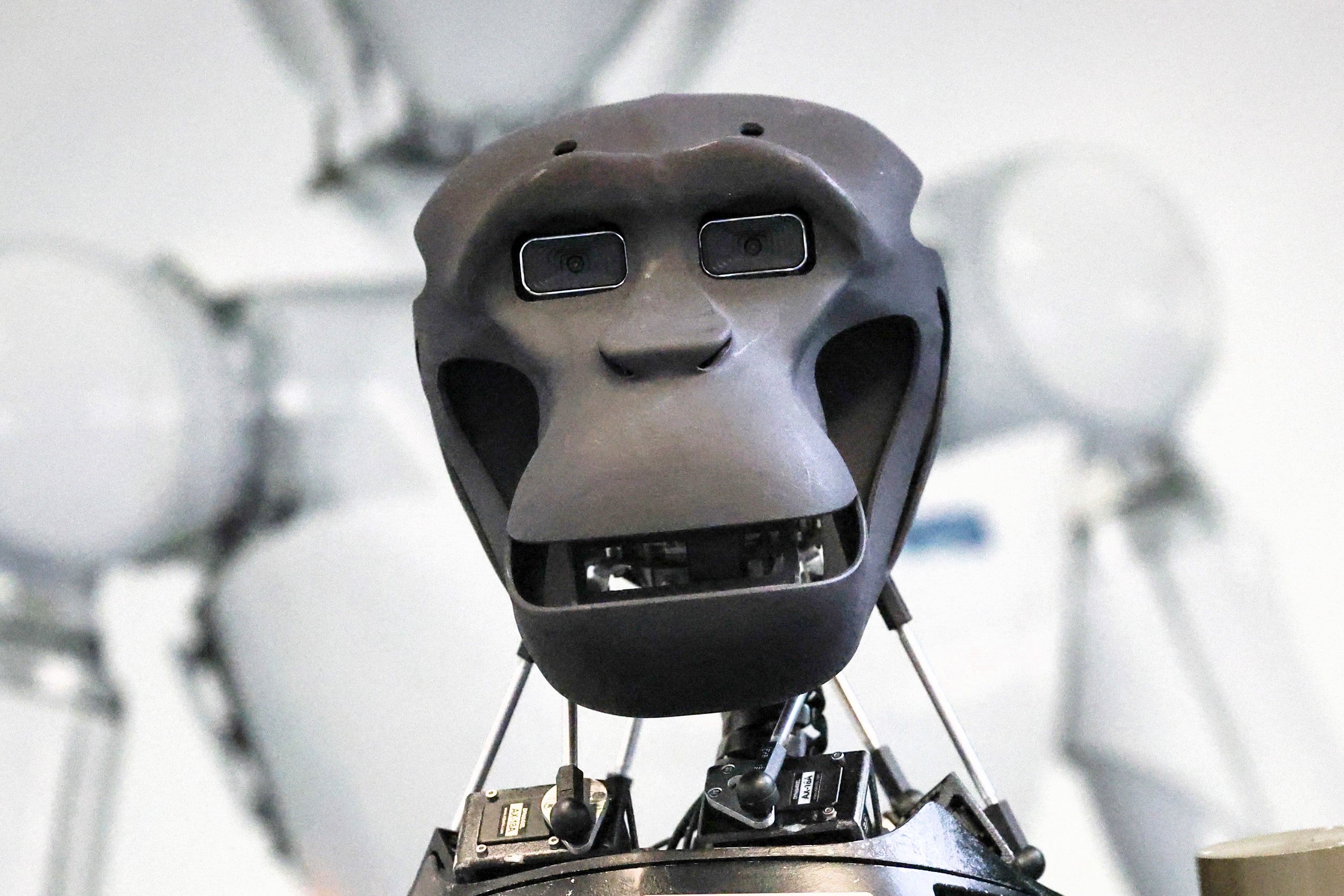 <p>A robot at the Robotics Innovation Center of the German Research Center for Artificial Intelligence (DFKI) in Bremen, Germany, on 14 September, 2023</p>
