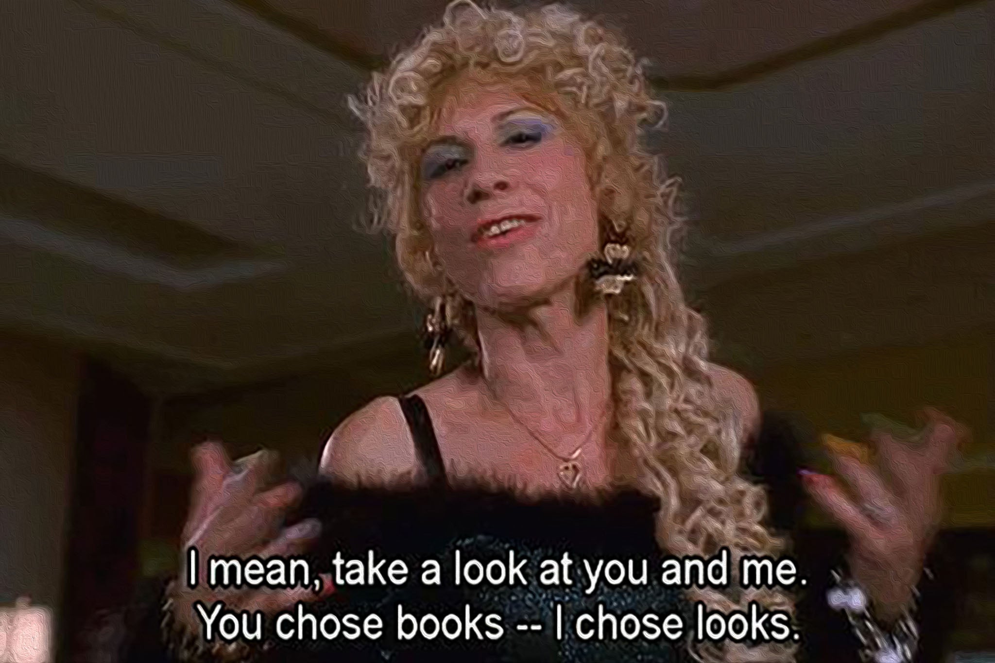 Rhea Perlman’s withering stance on reading in the 1996 Roald Dahl adaptation ‘Matilda’