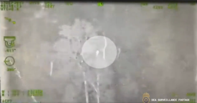 <p>The moment a thermal camera finally caught sight of Danelo Cavalcante almost two weeks after his prison break</p>