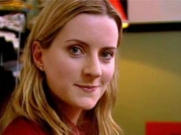 Catherine Shepherd, who played April on ‘Peep Show’, struggled not to laugh during scenes