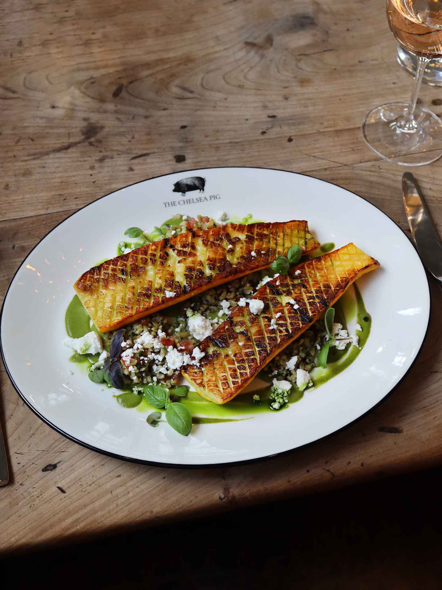 A colourful autumnal dish