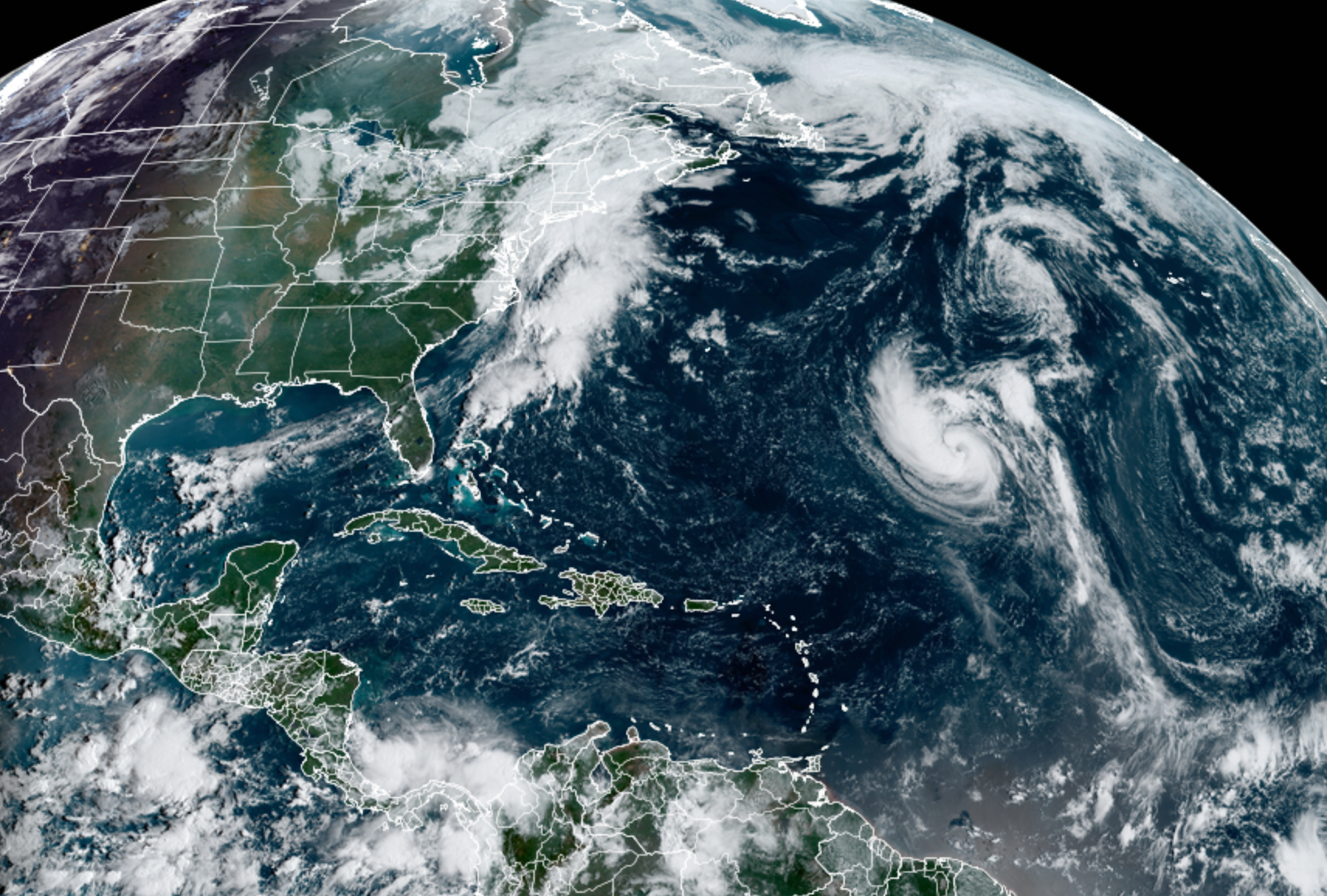 Hurricane Nigel’s locations as of 18 September, 2023