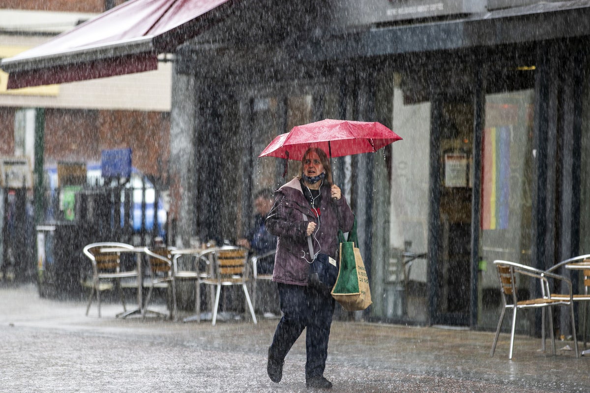 May Bank Holiday weekend weather set for washout with rain and showers across UK