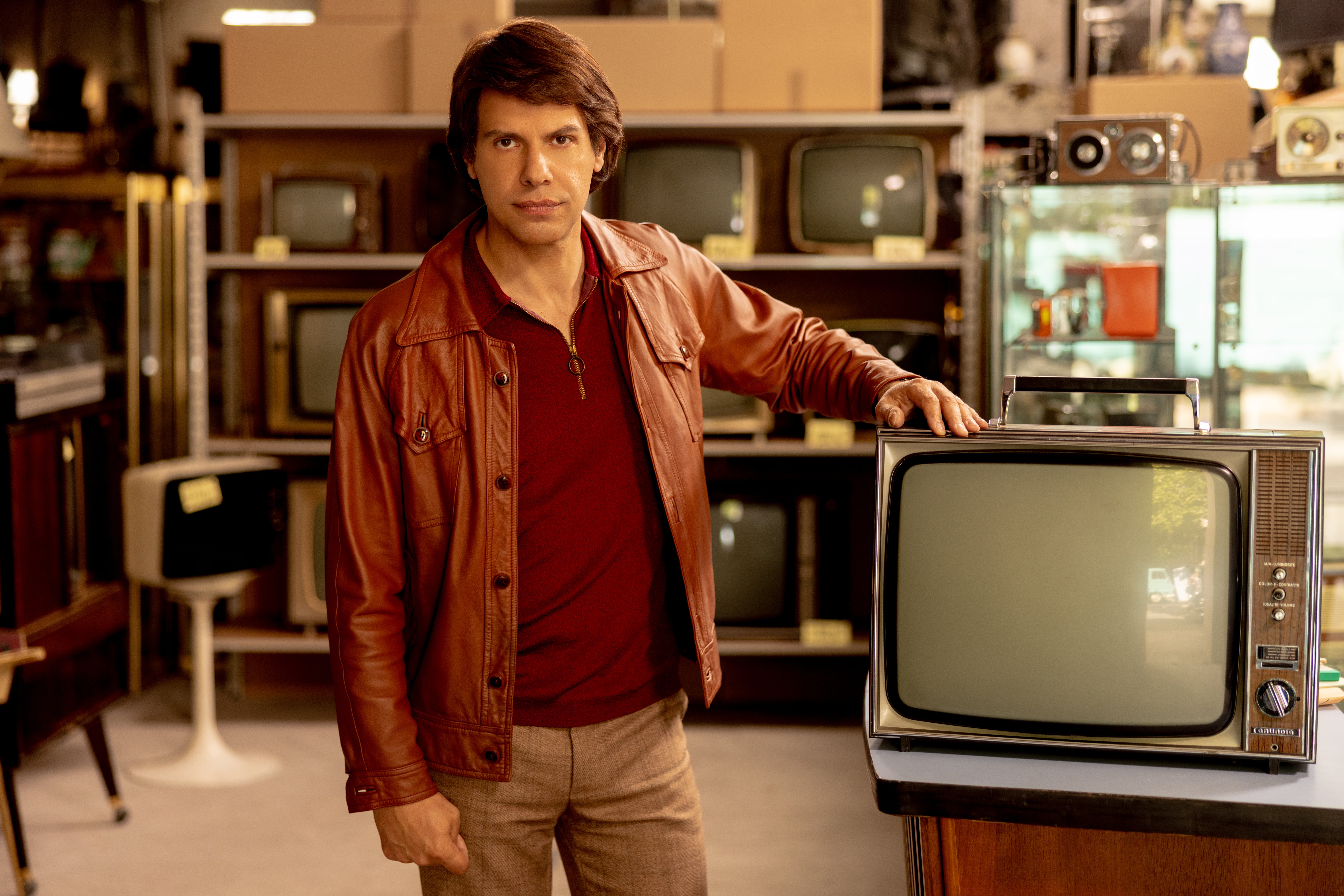 Laurent Lafitte as Bernard Tapie in Netflix’s series ‘Class Act'