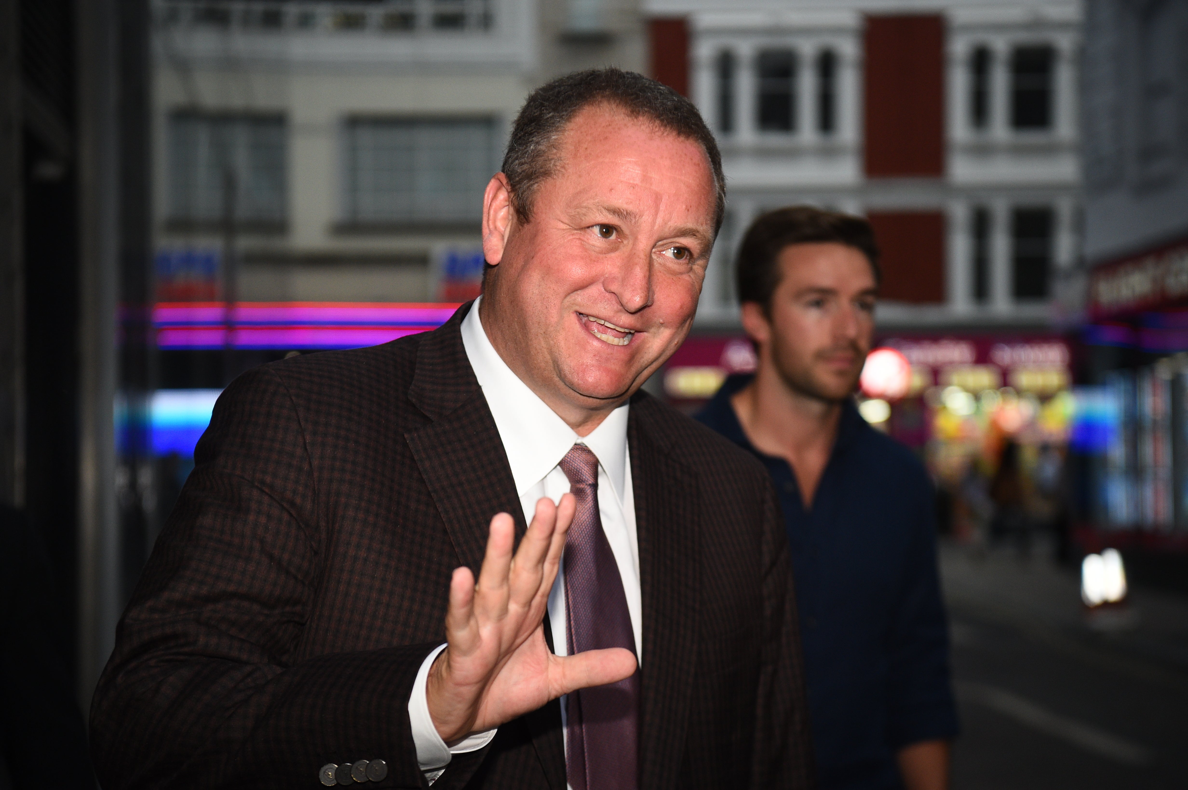 Sports Direct tycoon Mike Ashley