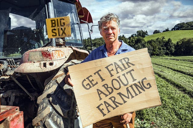 Riverford Organic founder Guy Singh-Watson says farmers ‘need to be treated fairly’ (Riverford Organic Farmers/PA)
