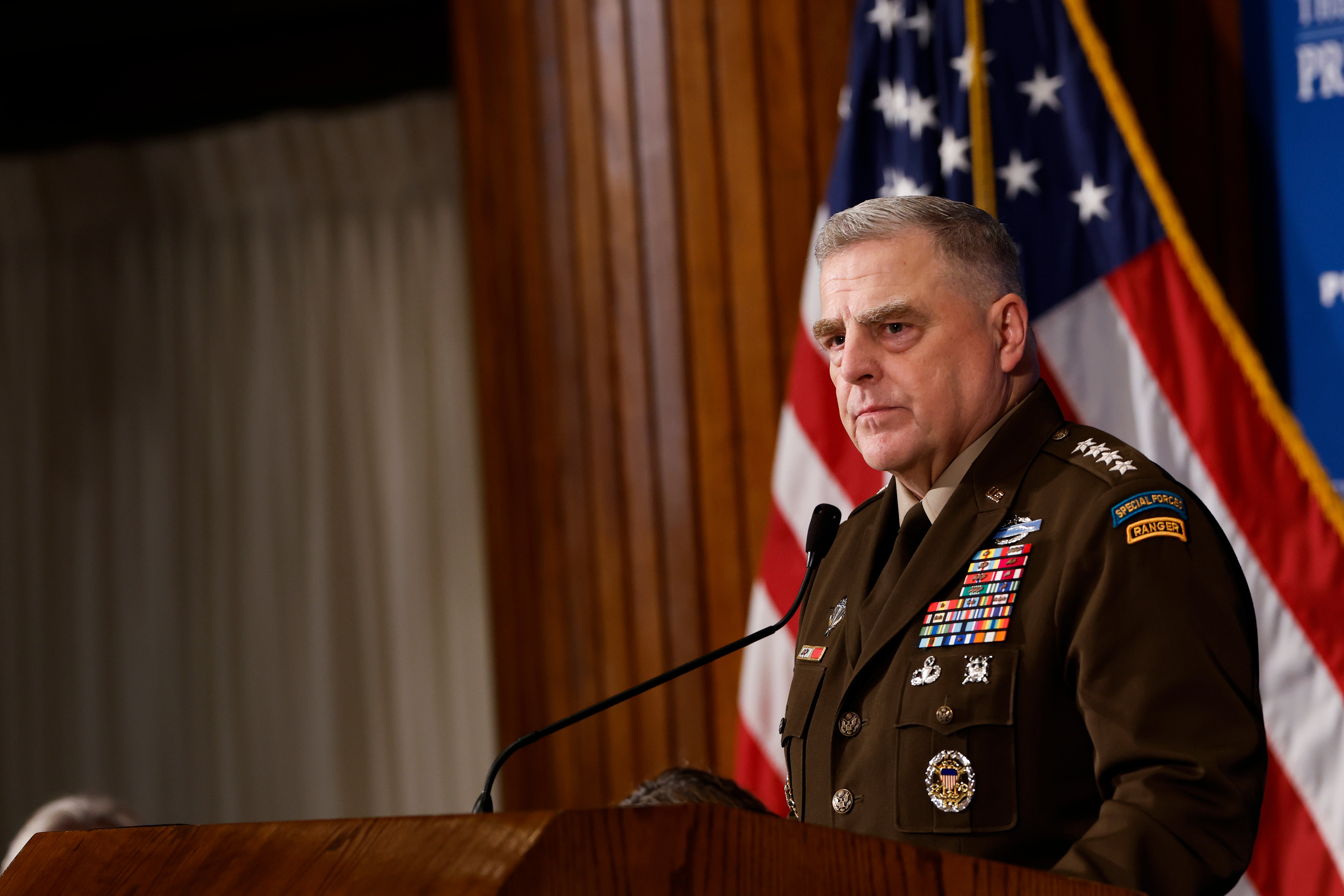 Former Joint Chiefs of Staff Chairman General Mark Milley