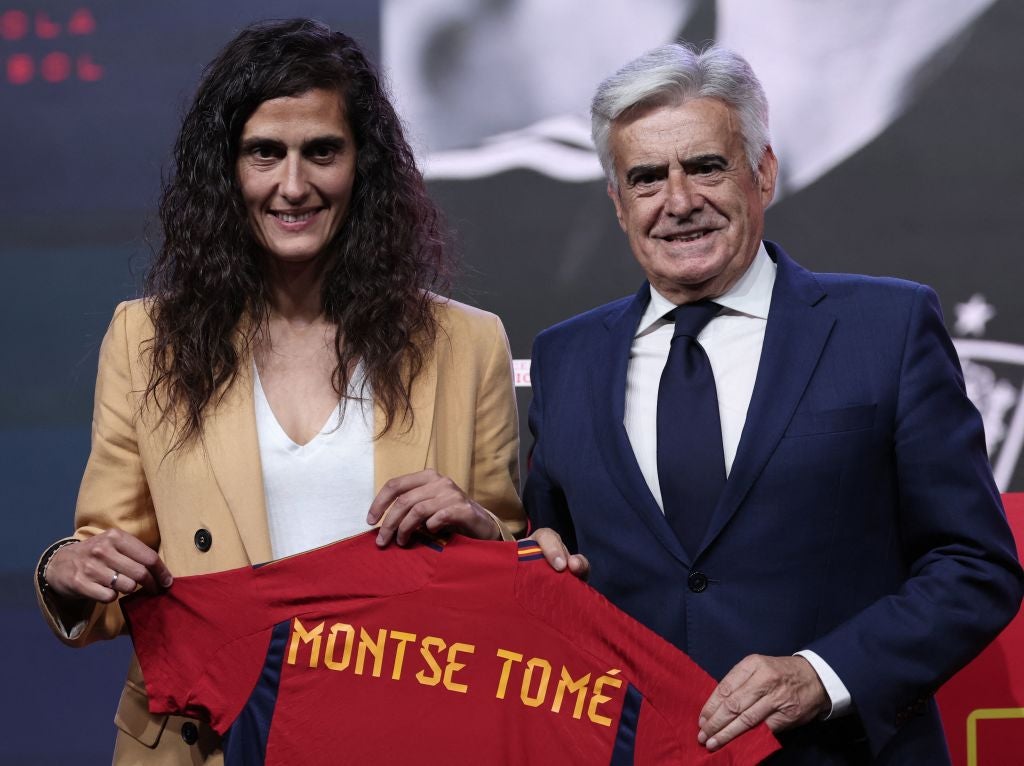 New Spain women’s head coach Montse Tome