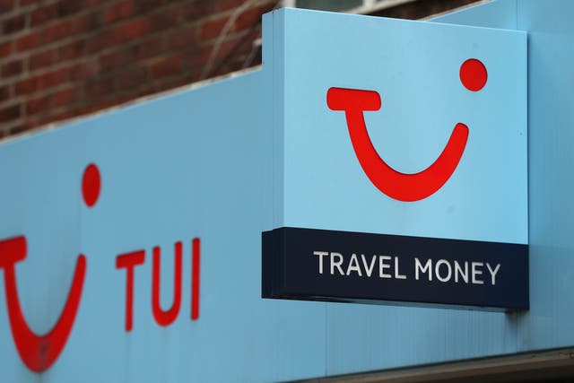 Tui said it had taken 1.1 million extra bookings since its last update in early August alone (PA)