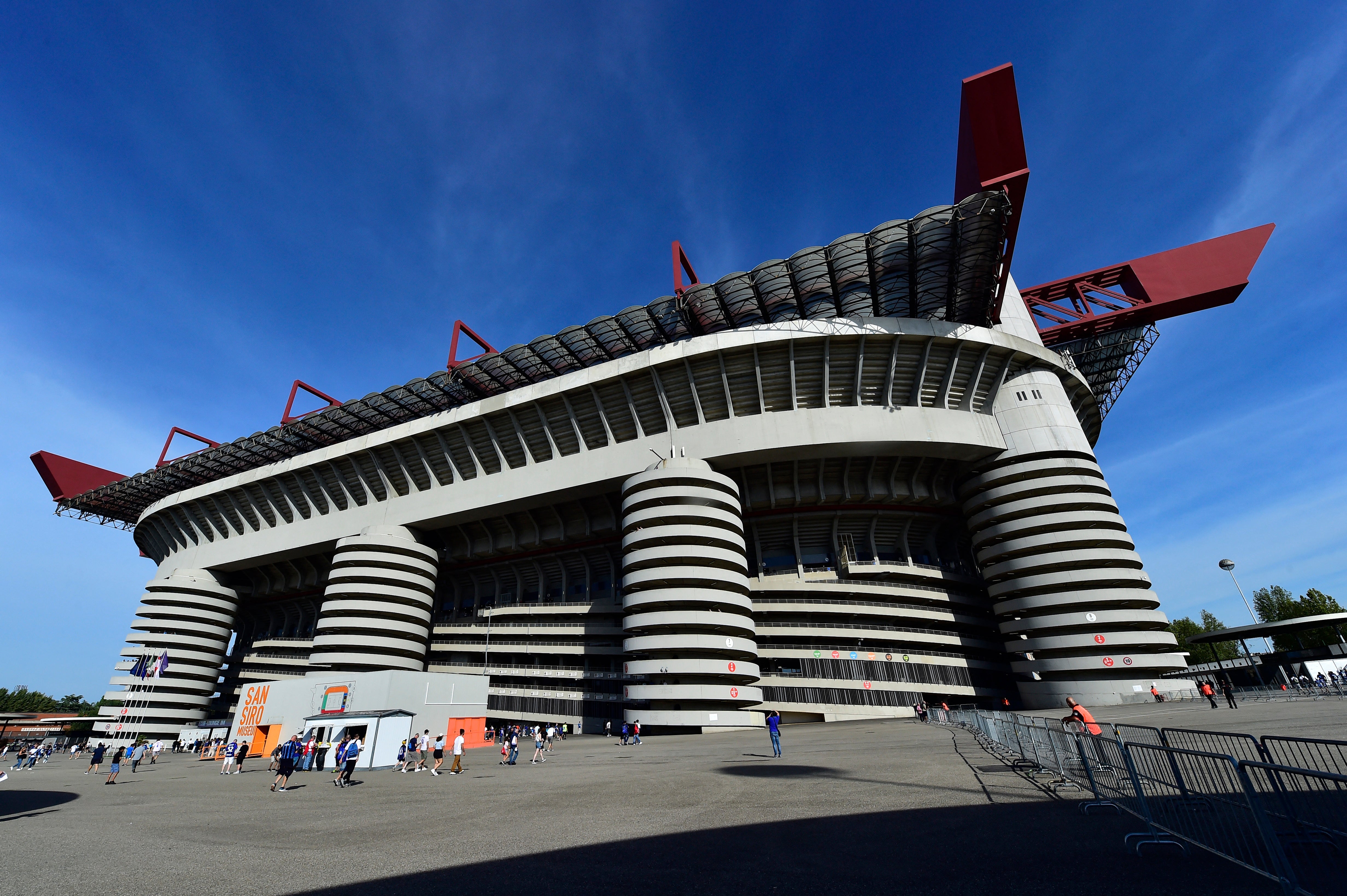 Newcastle are taking on AC Milan at the San Siro