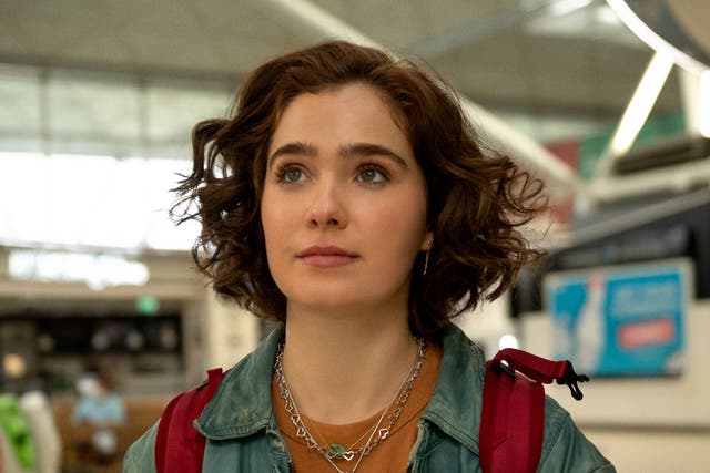 <p>Haley Lu Richardson in ‘Love at First Sight'</p>