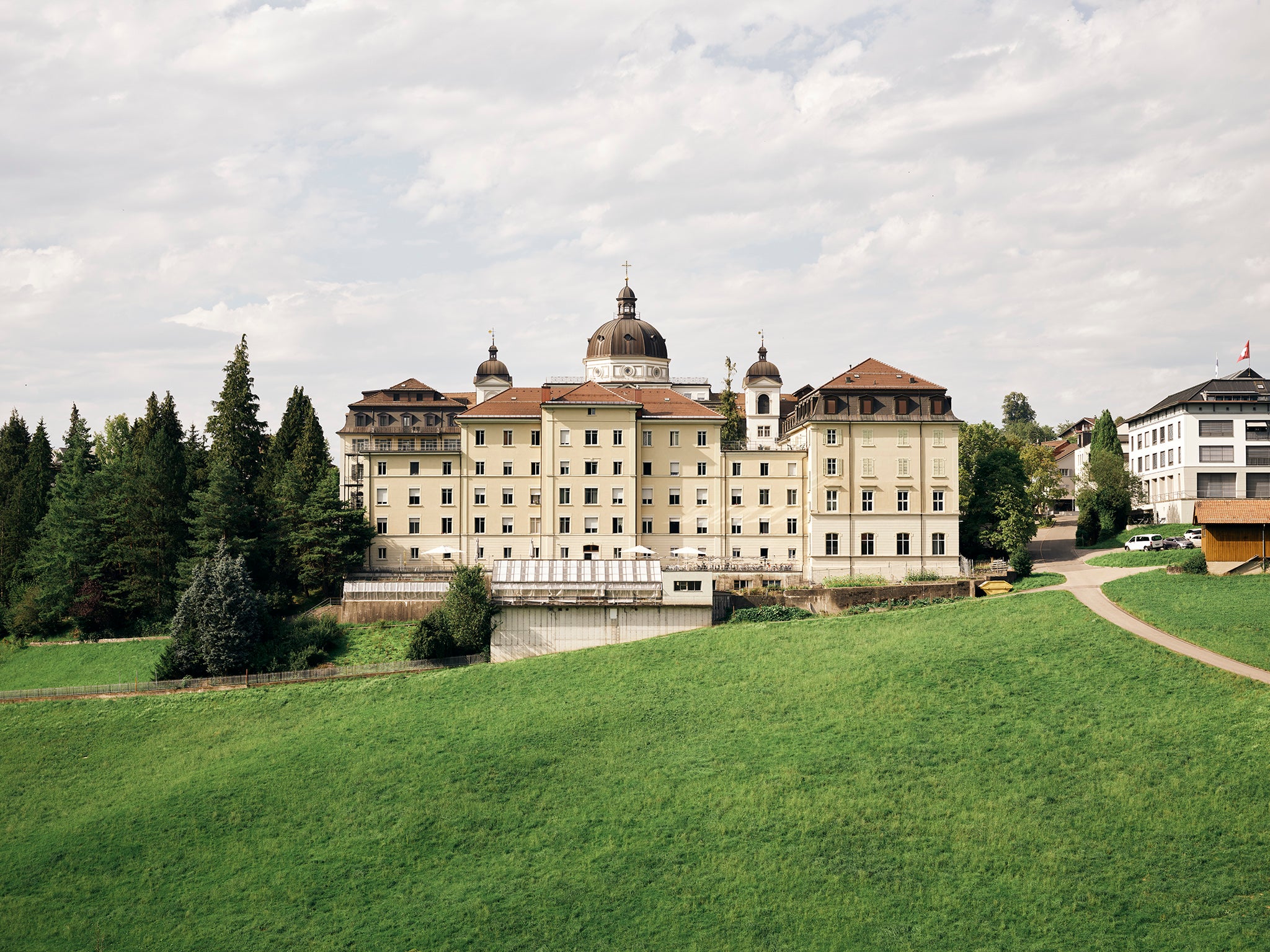 Kloster Menzingen is a temporary home to 160 Ukrainian refugees who have fled their war-torn country