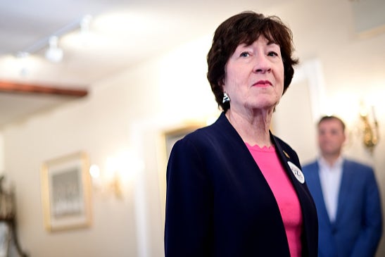 Susan Collins jokes she will wear a bikini to Congress after dress