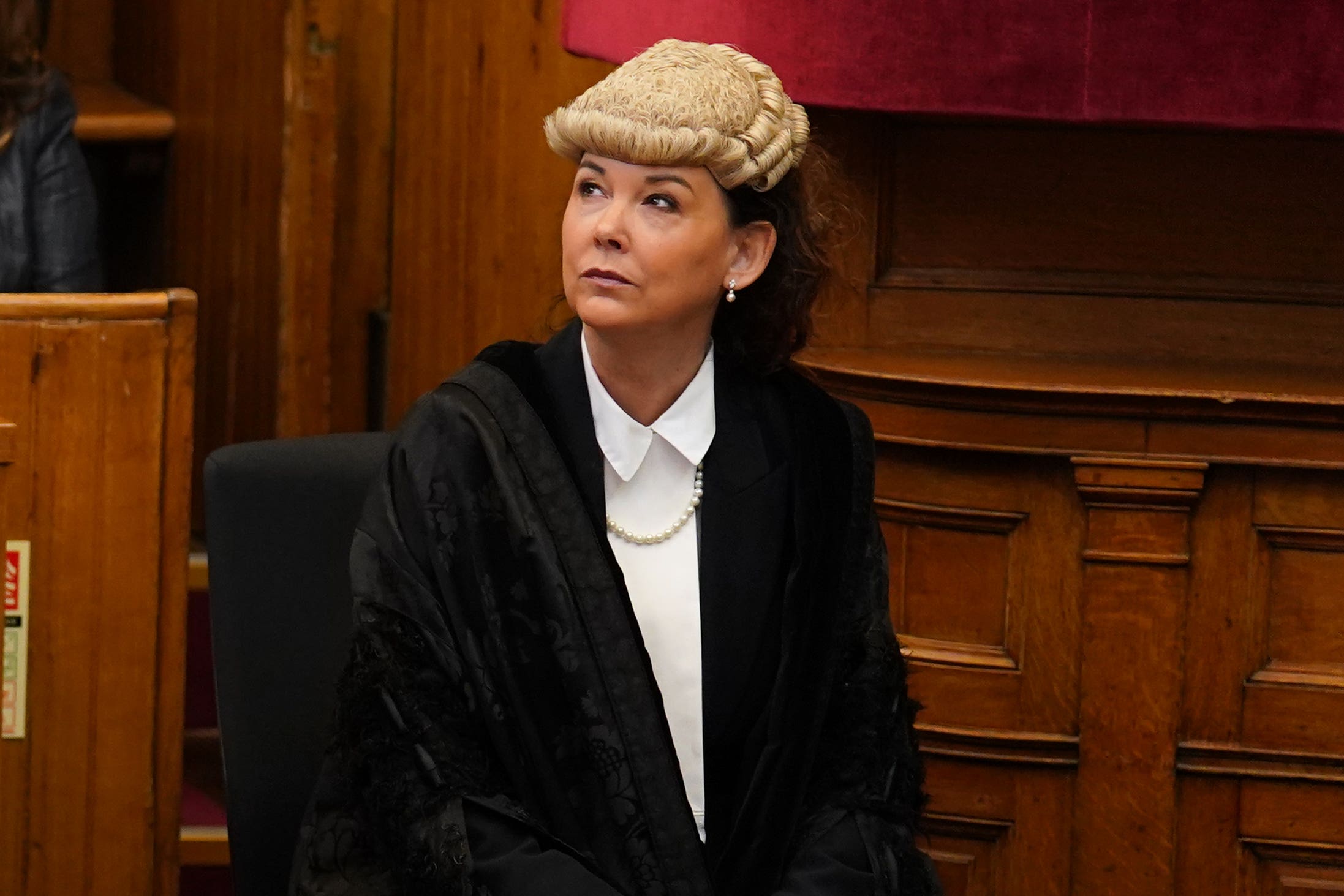 Lord Advocate Dorothy Bain KC made the case on behalf of the Scottish Government at the Court of Session (Andrew Milligan/PA)