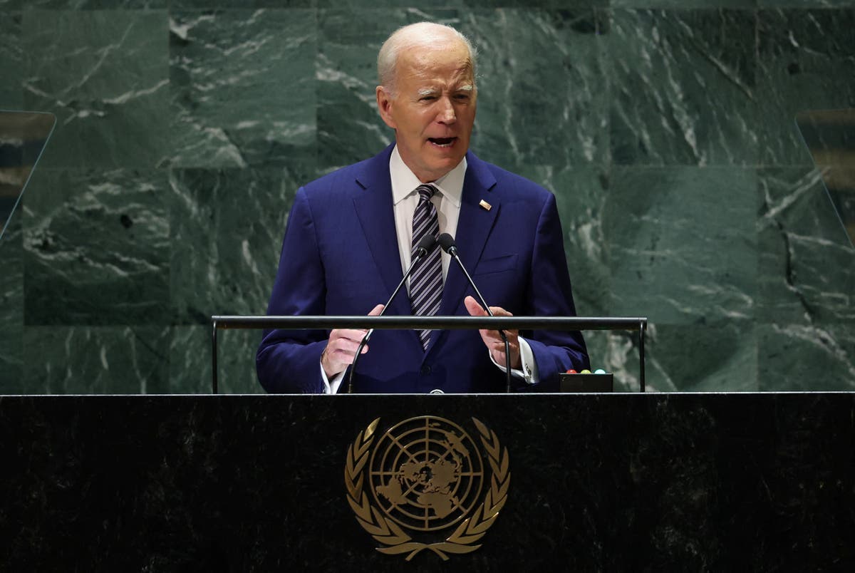 Ukraine war latest: Biden warns UN not to allow Putin’s ‘illegal war of conquest’