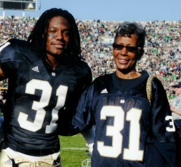 Myrtle Brown and her son Sergio Brown
