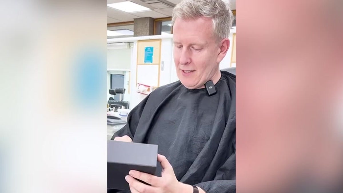 ‘I’m in bits’: Patrick Kielty receives surprise from wife Cat Deeley ahead of Late Late Show debut