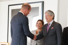 Prince of Wales hails Ecuador for ‘crucial’ work in climate change battle