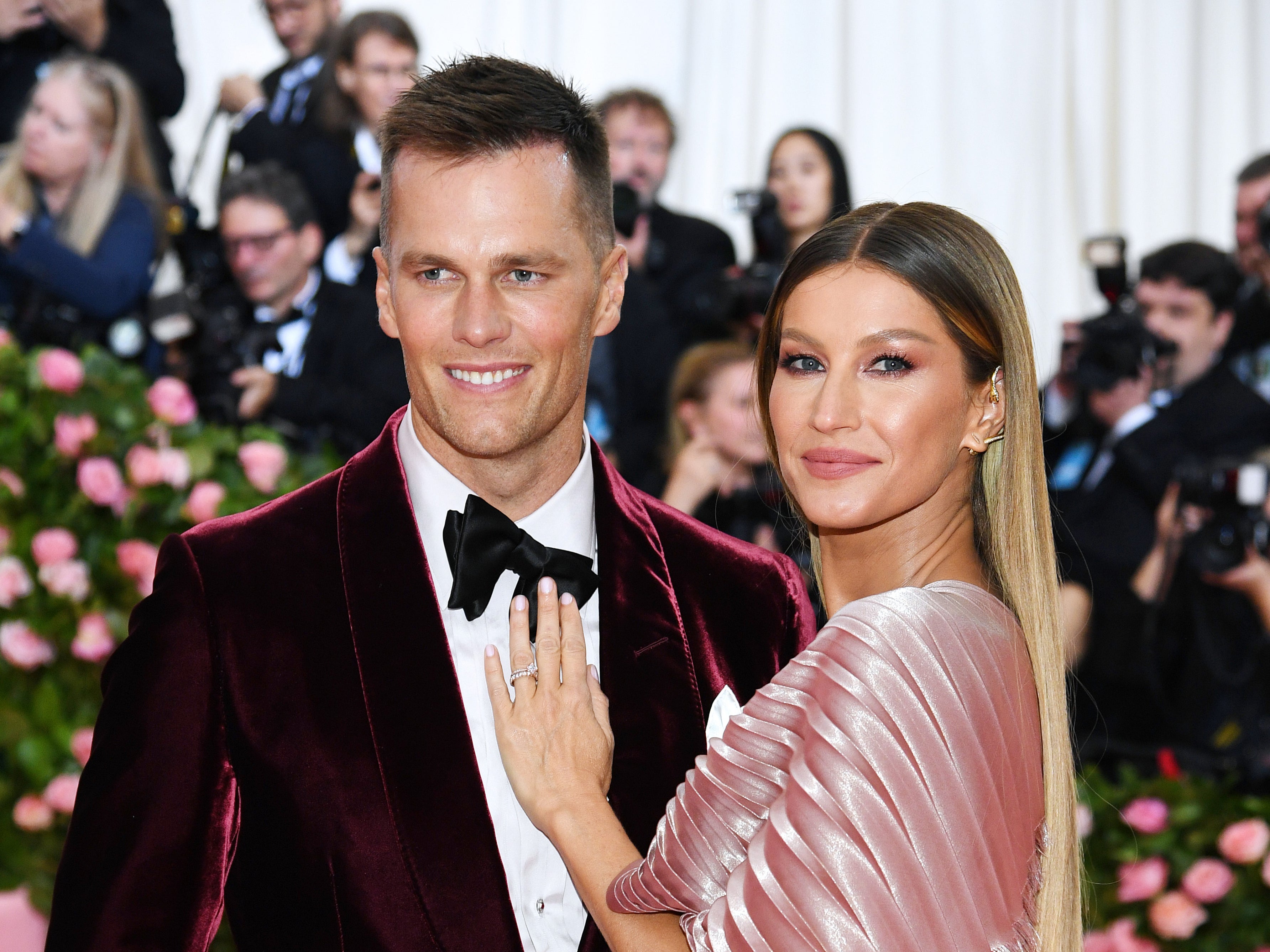 Gisele Bündchen and Tom Brady attend The 2019 Met Gala