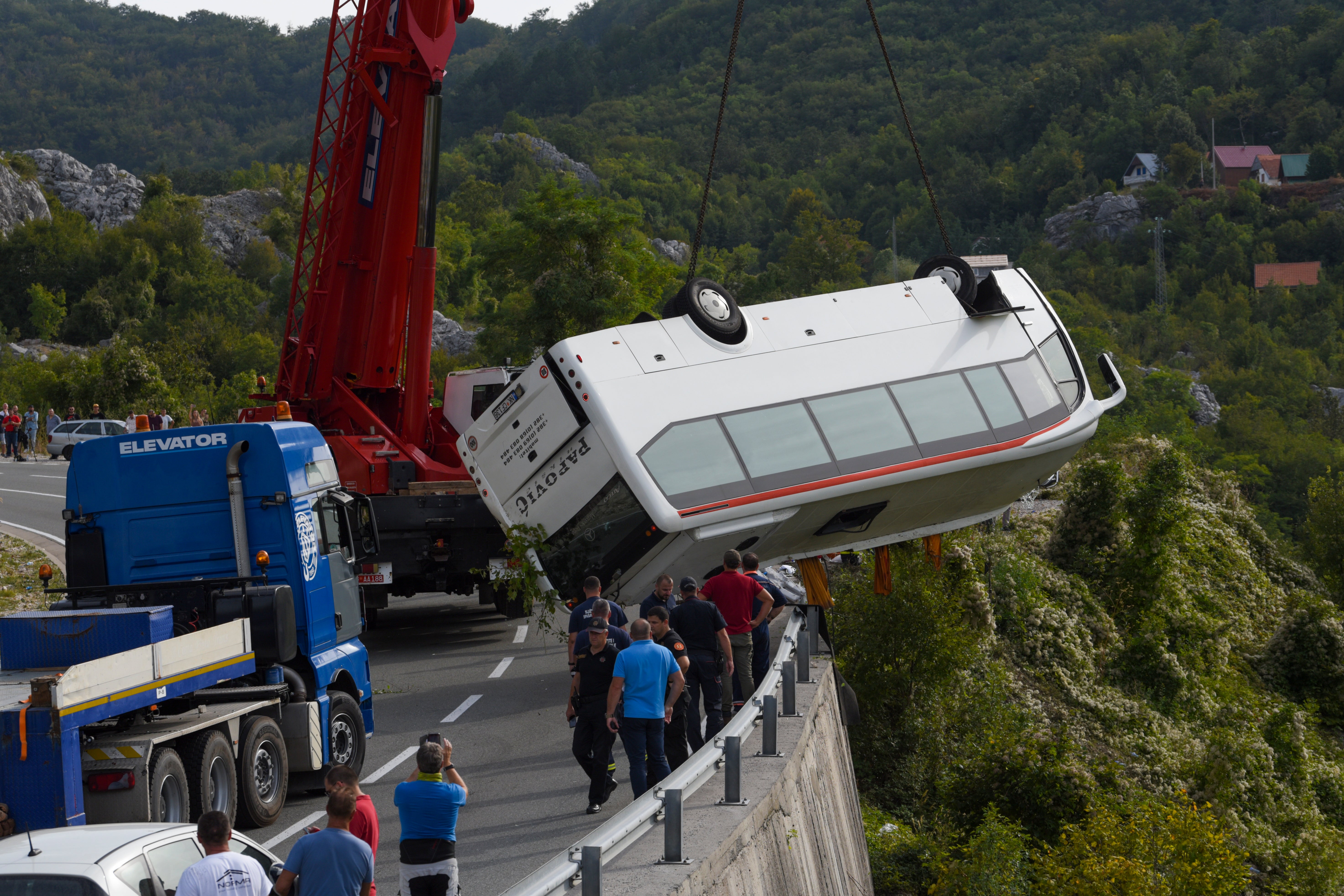 Montenegro Bus Crash