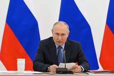 Ukraine-Russia war – live: Putin ‘weaponising’ food as troops target cargo ship in Black Sea