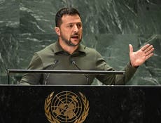 Russia is ‘weaponising’ food, energy and children in war on Ukraine, Zelensky tells UN